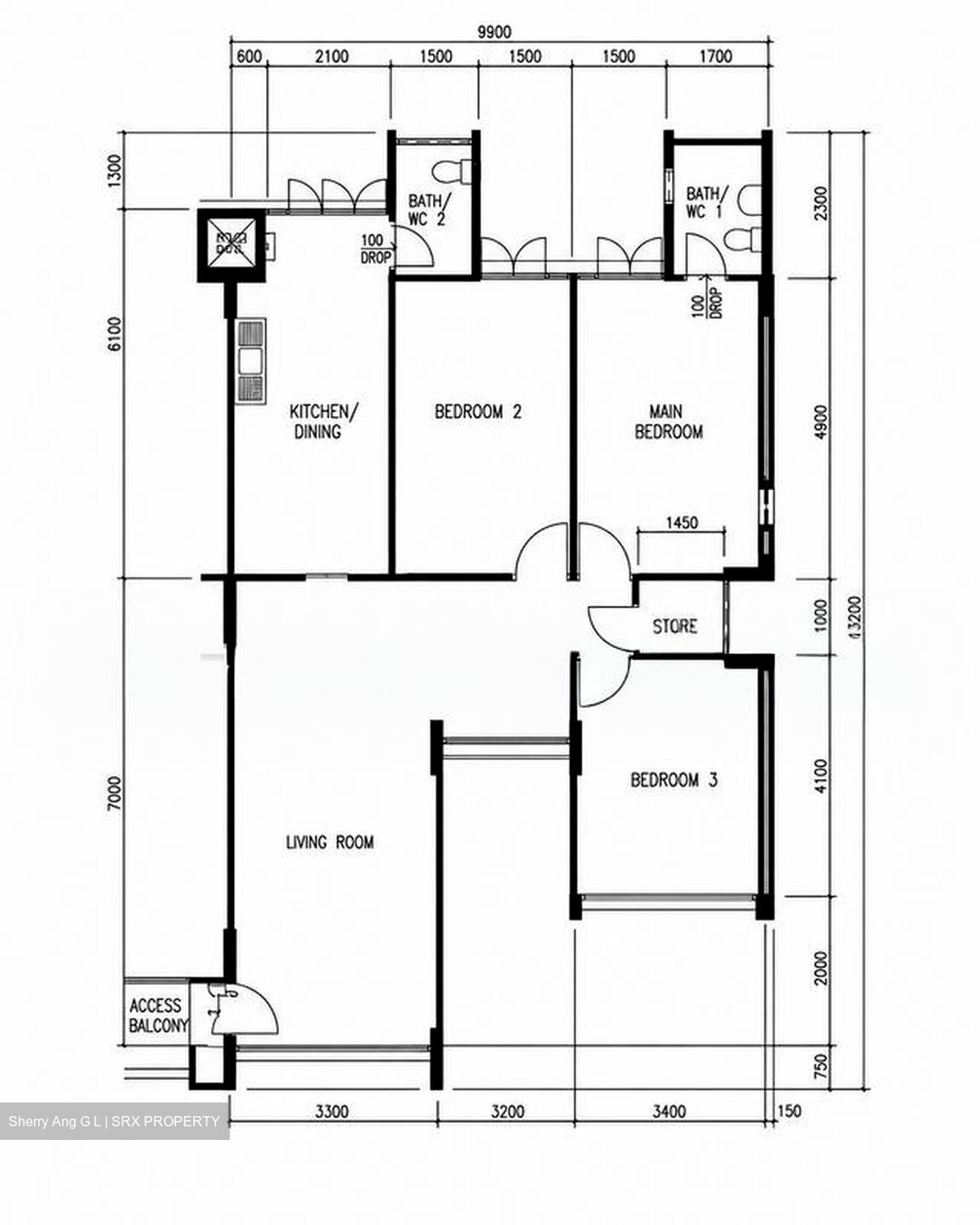 Blk 297 Big Mac Centre (Tampines), HDB 4 Rooms #596843451